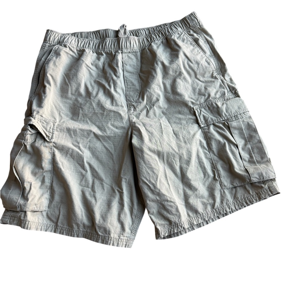 GAP Men's Beige Size XL‎ Cargo Tactical Shorts Pockets Outdoors Casual